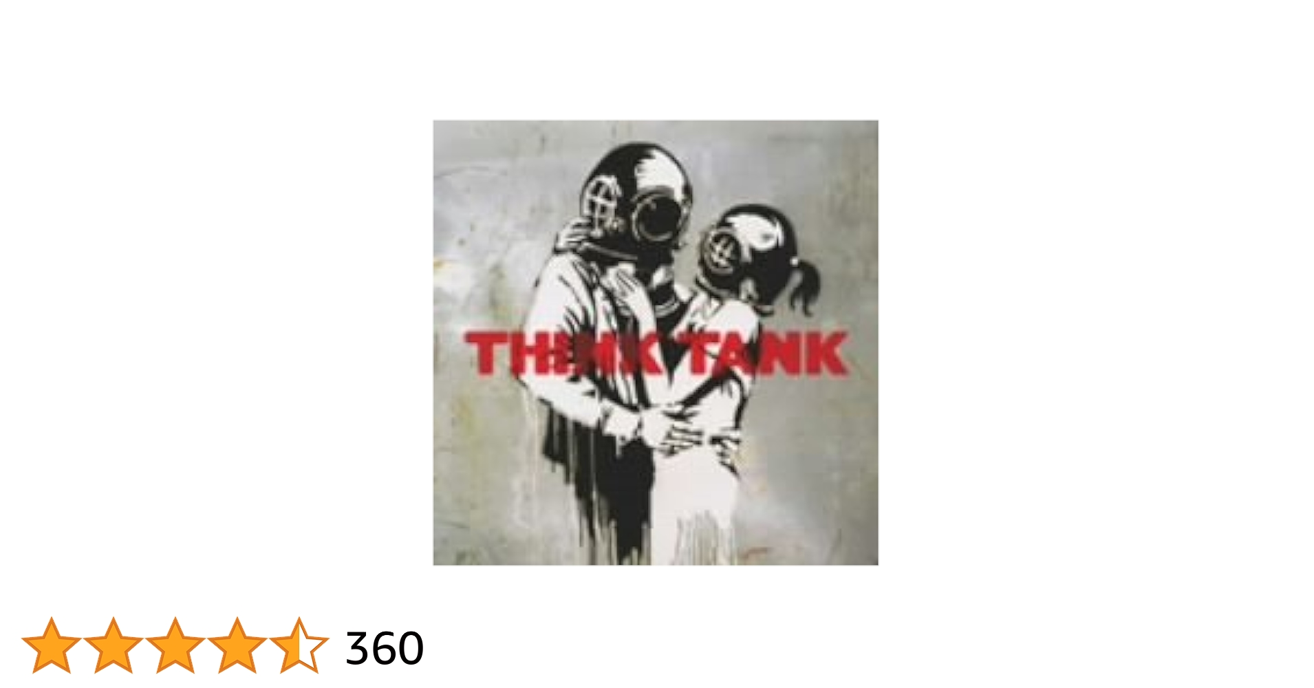 ブラー　シンクタンク　アナログレコード オリジナル 美品 レア blur THINK TANK レコード Banksy - メルカリ